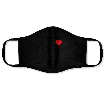 Discover love dad Face Masks