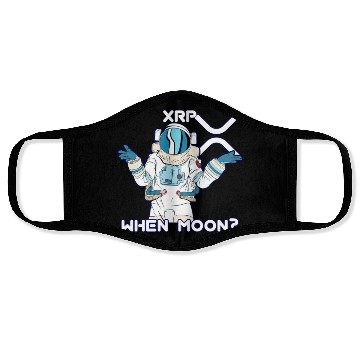 Discover XRP WHEN MOON ? Face Masks