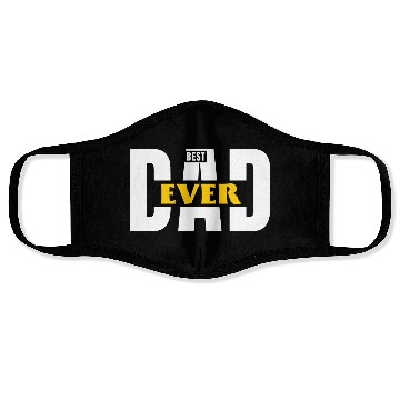 Discover BEST DAD EVER Face Masks