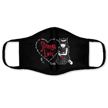 Discover Emily The Strange Strange Love Face Masks