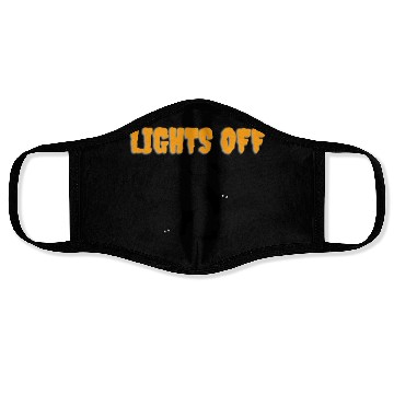 Discover Lights off Scary Bats Halloween Face Masks