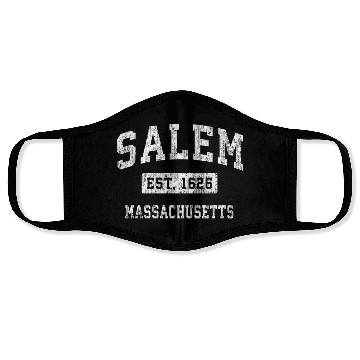Discover Salem Massachusetts Ma Established Sports Face Masks