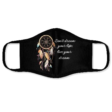 Discover Dream Catcher Folk Face Masks Native American Live