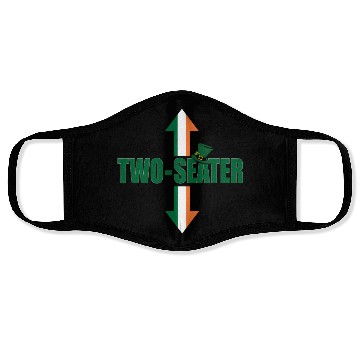 Discover Irish Flag Two Seater Party-Trashy Humor Face Masks