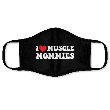 Discover I Love Muscle Mommies Groovy I He Gym Face Masks