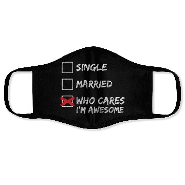 Discover I Don't Care Attitude To Life Resistance Face Masks