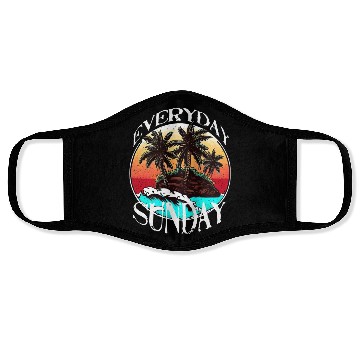 Discover SUMMER HOLIDAY EVERYDAY SUNDAY VACATION Face Masks