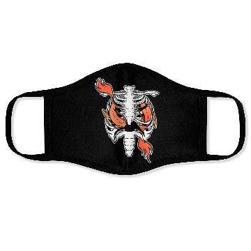 Discover Koi Fish Ribs Aquarist Gift Face Masks