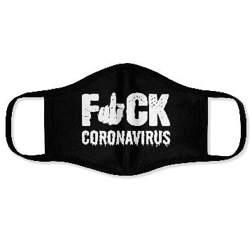Discover Fuck Coronavirus Doctor Gift Face Masks