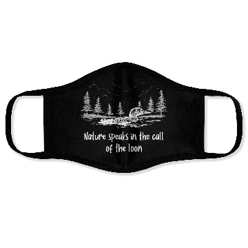 Discover Nature Speaks Loon Bird Watching Loons Face Masks