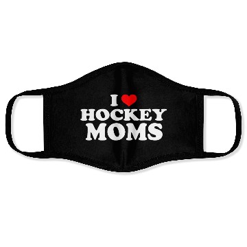 Discover I Love Hockey Face Masks