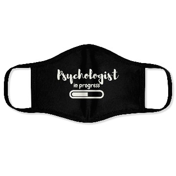 Discover Psychologist In Progress Future Psychologist Stude Face Masks