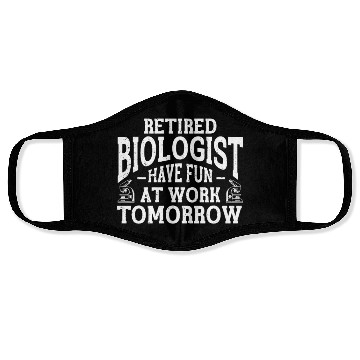 Discover Biology Gift Biologist Face Masks