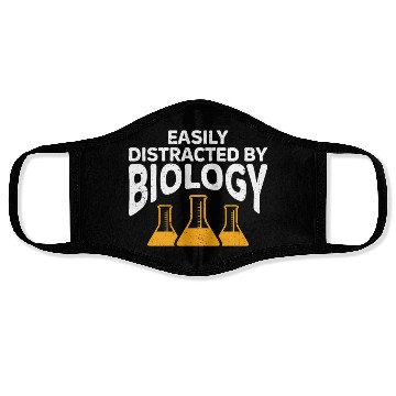 Discover Biology Gift Biologist Face Masks