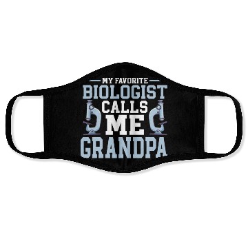 Discover Biology Gift Biologist Face Masks