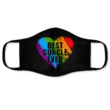 Discover Best Guncle Ever Gay Uncle Gay Face Masks