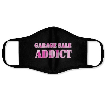 Discover Garage Sale Addict pink camo Face Masks
