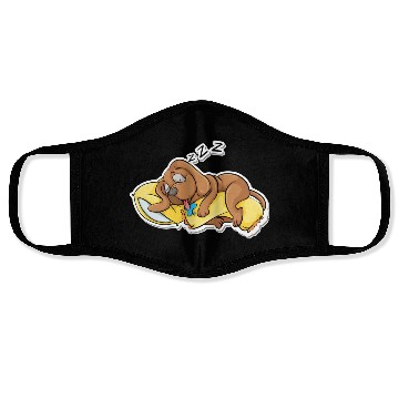Discover Cute Dog Sleeping Face Masks