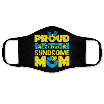 Discover Down Syndrome Awareness Mom T21 World Down Face Masks