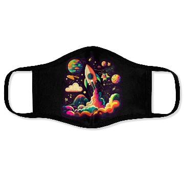 Discover ASTRONAUT DESIGN Face Masks