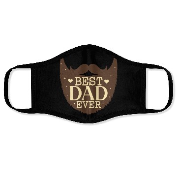 Discover best dad ever Face Masks
