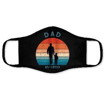 Discover DAD MY HERO - boy Face Masks