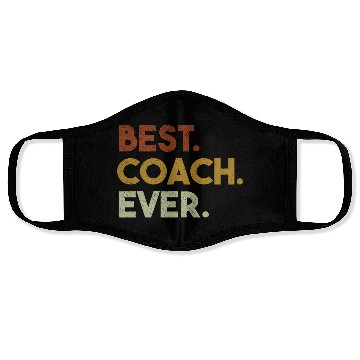 Discover Best Coach Ever For Sports Coach Face Masks