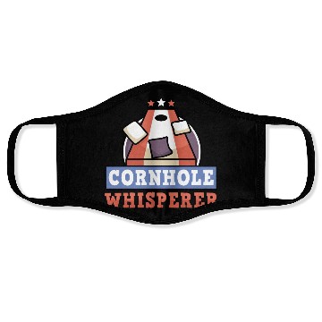 Discover Cornhole Whisperer Bean Bag Lover Face Masks