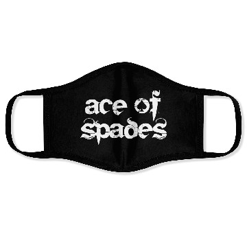 Discover ace of spades Face Masks