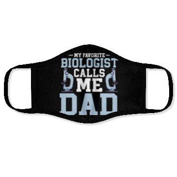 Discover Biology Gift Biologist Face Masks