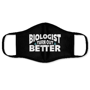 Discover Biology Gift Biologist Face Masks
