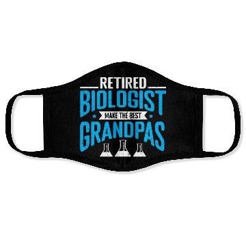 Discover Biology Gift Biologist Face Masks