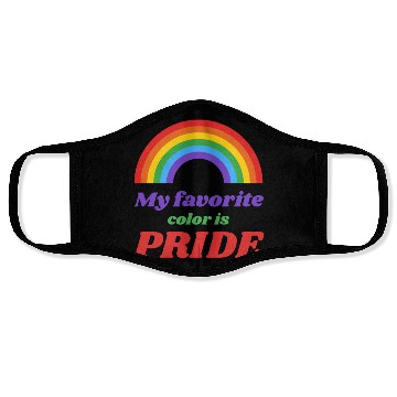 Discover Pride Rainbow Face Masks