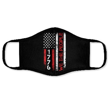 Discover We the people 1776 Independence Day US Patriots Face Masks
