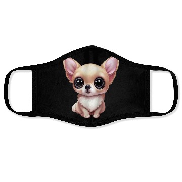 Discover Adorable Chihuahua Love Face Masks