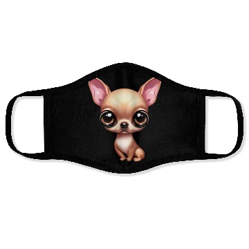 Discover Playful Chihuahua Face Masks