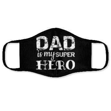 Discover Dad: My superhero! Face Masks