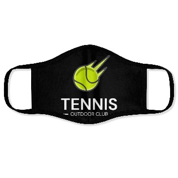 Discover tennis club Face Masks