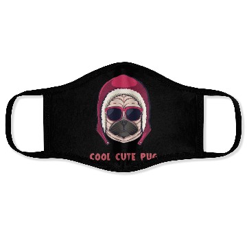 Discover Cool Cute Pug Face Masks