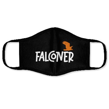 Discover Falconry Bird Falcon Hunting Falconer Face Masks