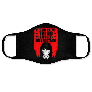 Discover Manga Senpai Anime Face Masks