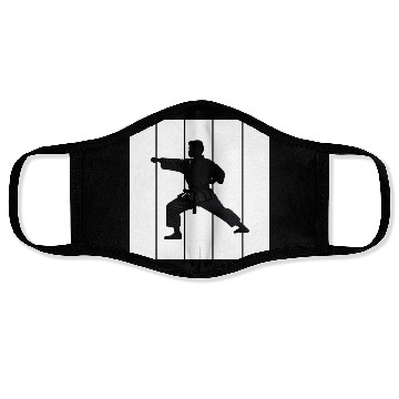 Discover Fighter MMA Karate Taekwondo Jiu Jitsu training Face Masks