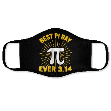 Discover Funny Math Best Pi Day Ever 3 14 Face Masks