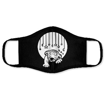 Discover Cute Tiger Cub Sleeping Face Masks