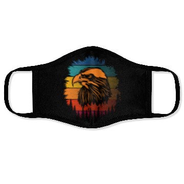 Discover Falconry Bird Falcon Hunting Falconer Face Masks