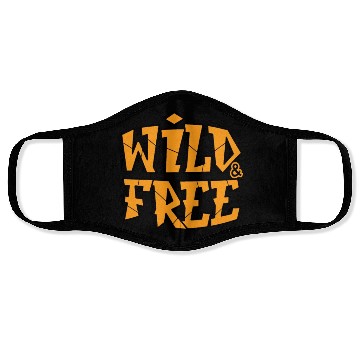Discover Wild and Free breath of nature Face Masks