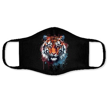 Discover Tiger Design for a Tiger lovers Face Masks