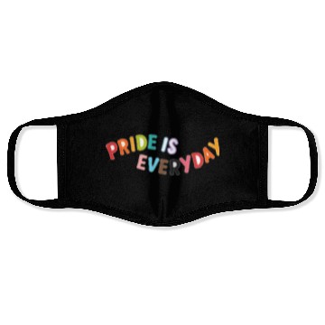 Discover Happy Pride Day Face Masks,Pride is Everyday LGBTQ+