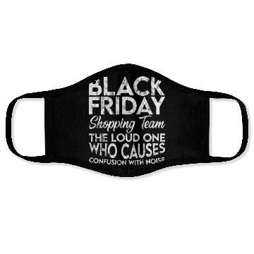 Discover Black Friday Shopping Team 3 Face Masks