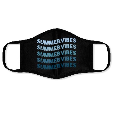 Discover Summer Vibes (Cool) Face Masks